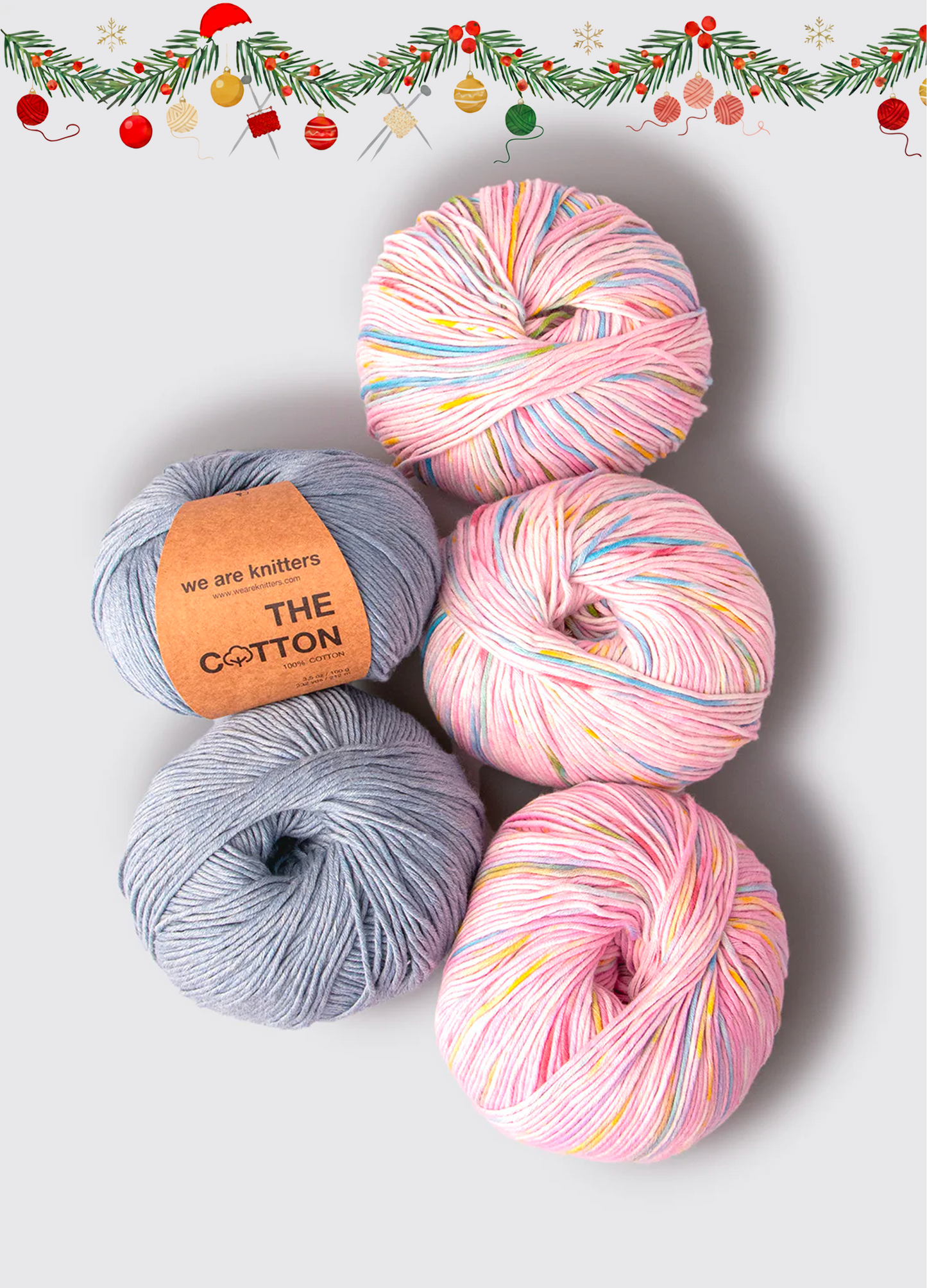 5 Pack of The Cotton Yarn Balls