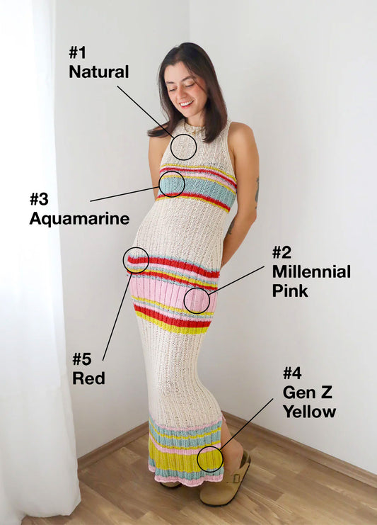 The Samba Dress Kit x @paula.on.knits