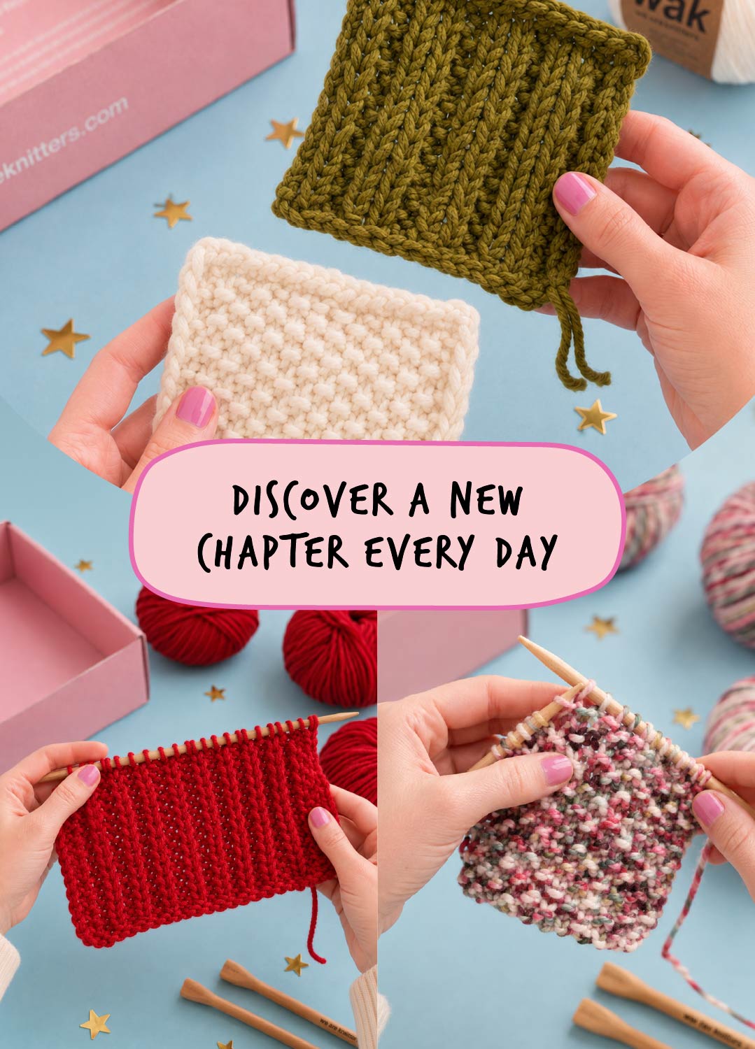 Knitmas: 24 Days of Knitting - Mystery Project Advent Calendar - PREORDER