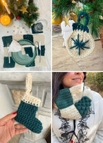 Stitch Sampler Holiday Crochet Kit: Learn The Basics
