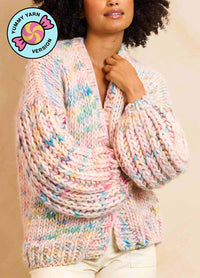 Fresco Cardigan Kit - Yummy Yarn Version