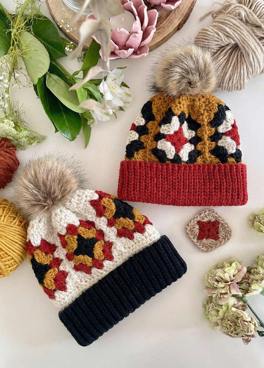 Granny Square Beanie Kit x cickadesign - Coming Soon