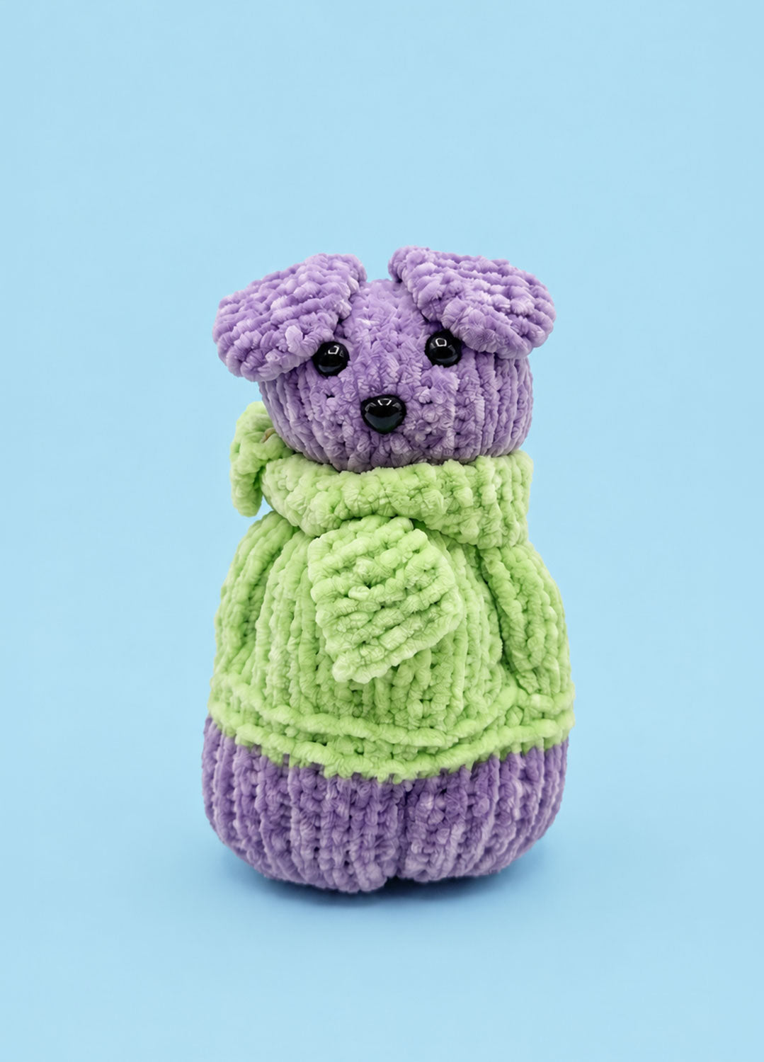 The Knitty Dog - Easy Mini Knitted Dog Kit - Cuddle Yarn