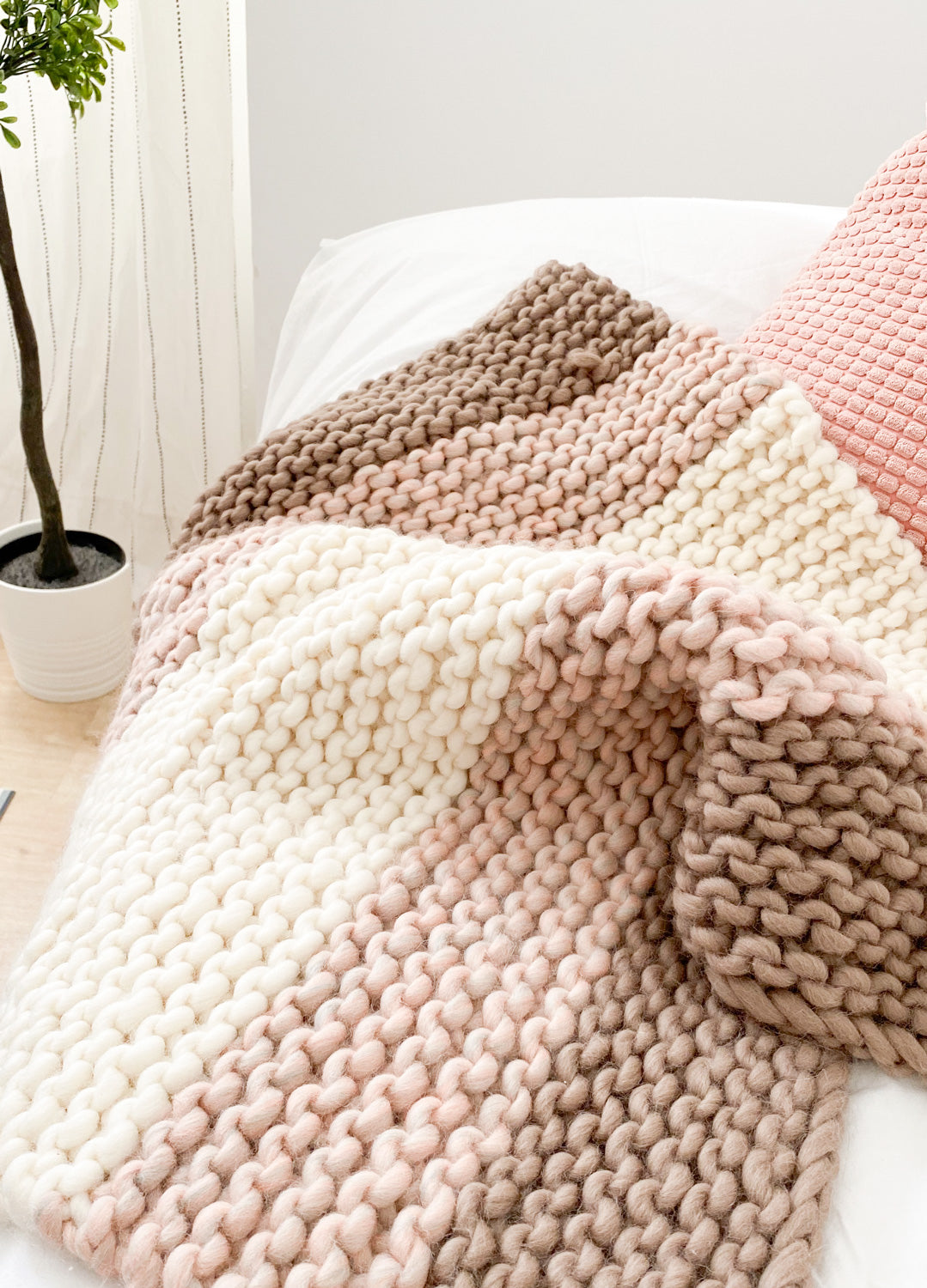 Land Blanket Kit - Yummy Yarn Version