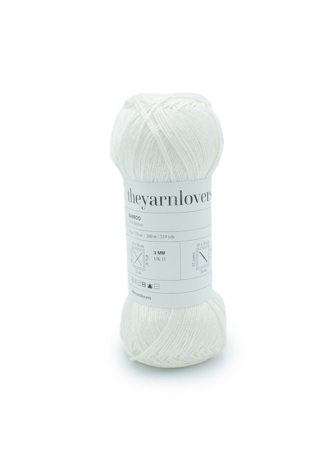 Bamboo Off White - Yarn Lovers