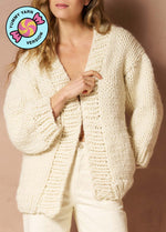 Simone Cardigan Kit -  Yummy Yarn Version