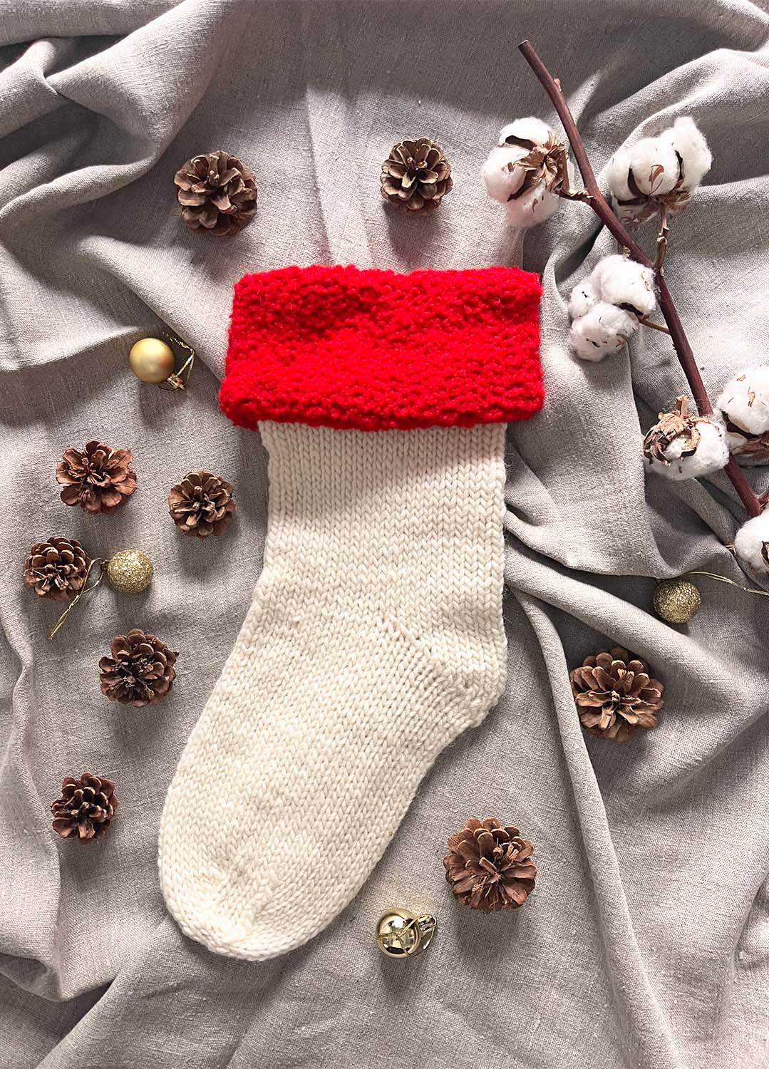 Winter Wonderland Stocking Free Pattern