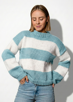 Liquidambar Sweater Kit - Yummy Yarn Fine Version