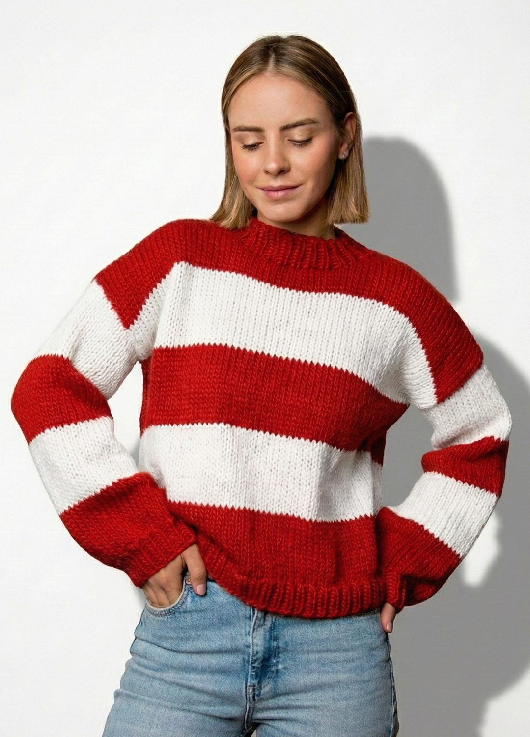 Liquidambar Sweater Kit - Yummy Yarn Fine Version