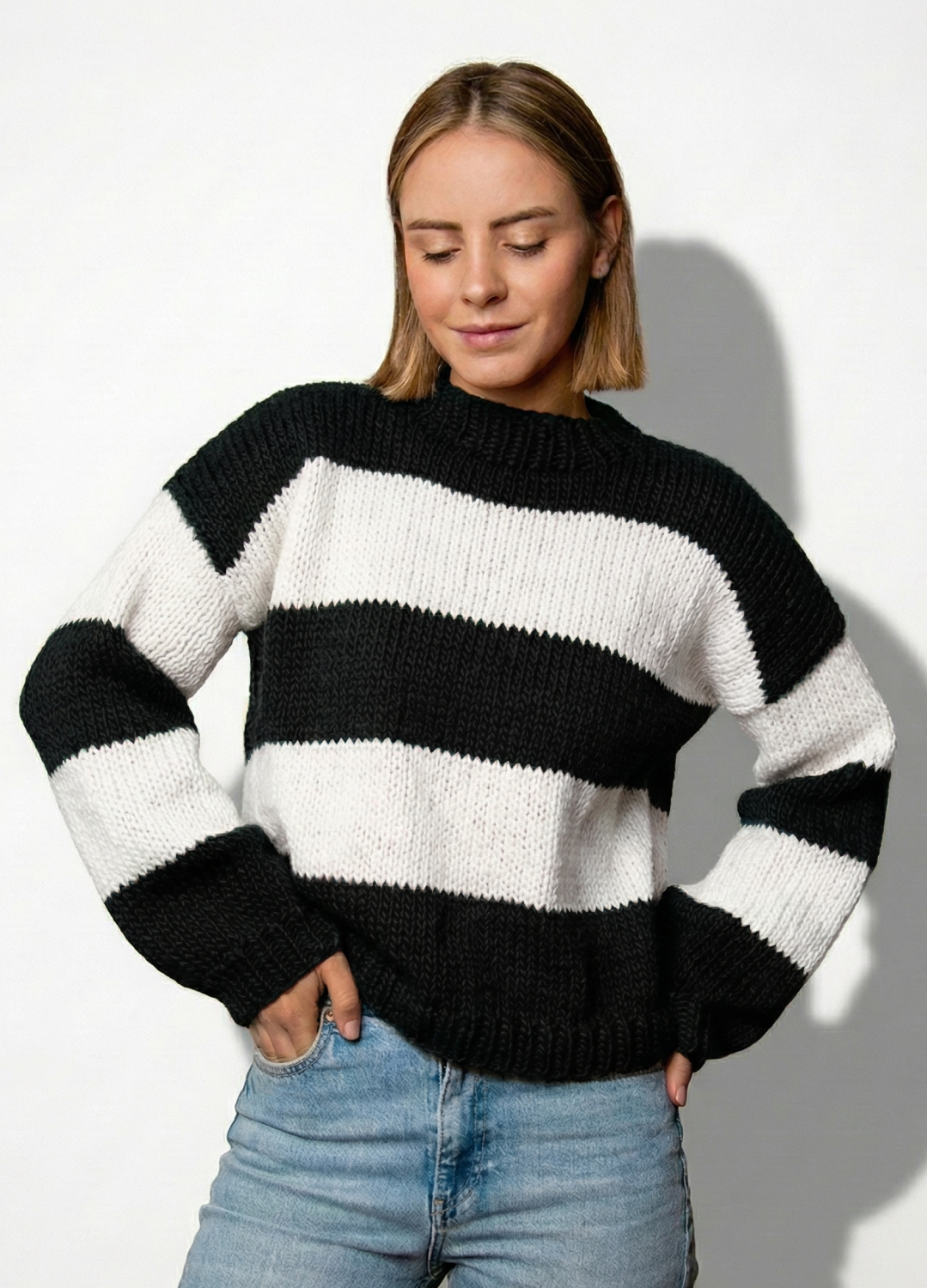 Liquidambar Sweater Kit - Yummy Yarn Fine Version