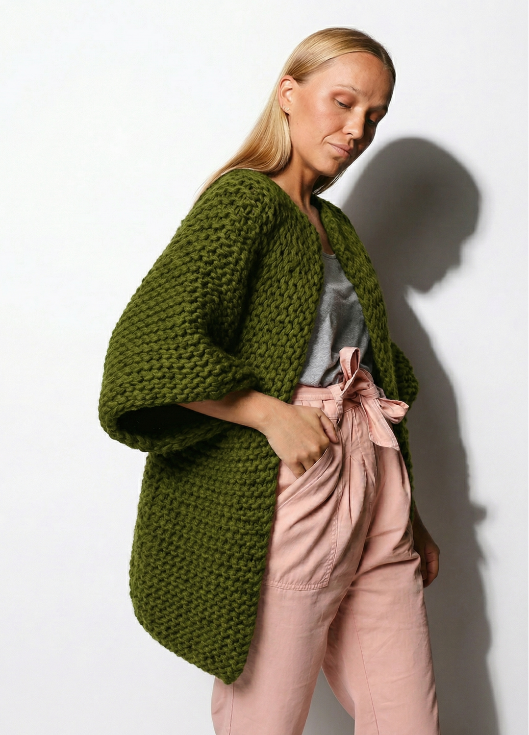 Melvoin Cardigan Kit - Yummy Yarn Version