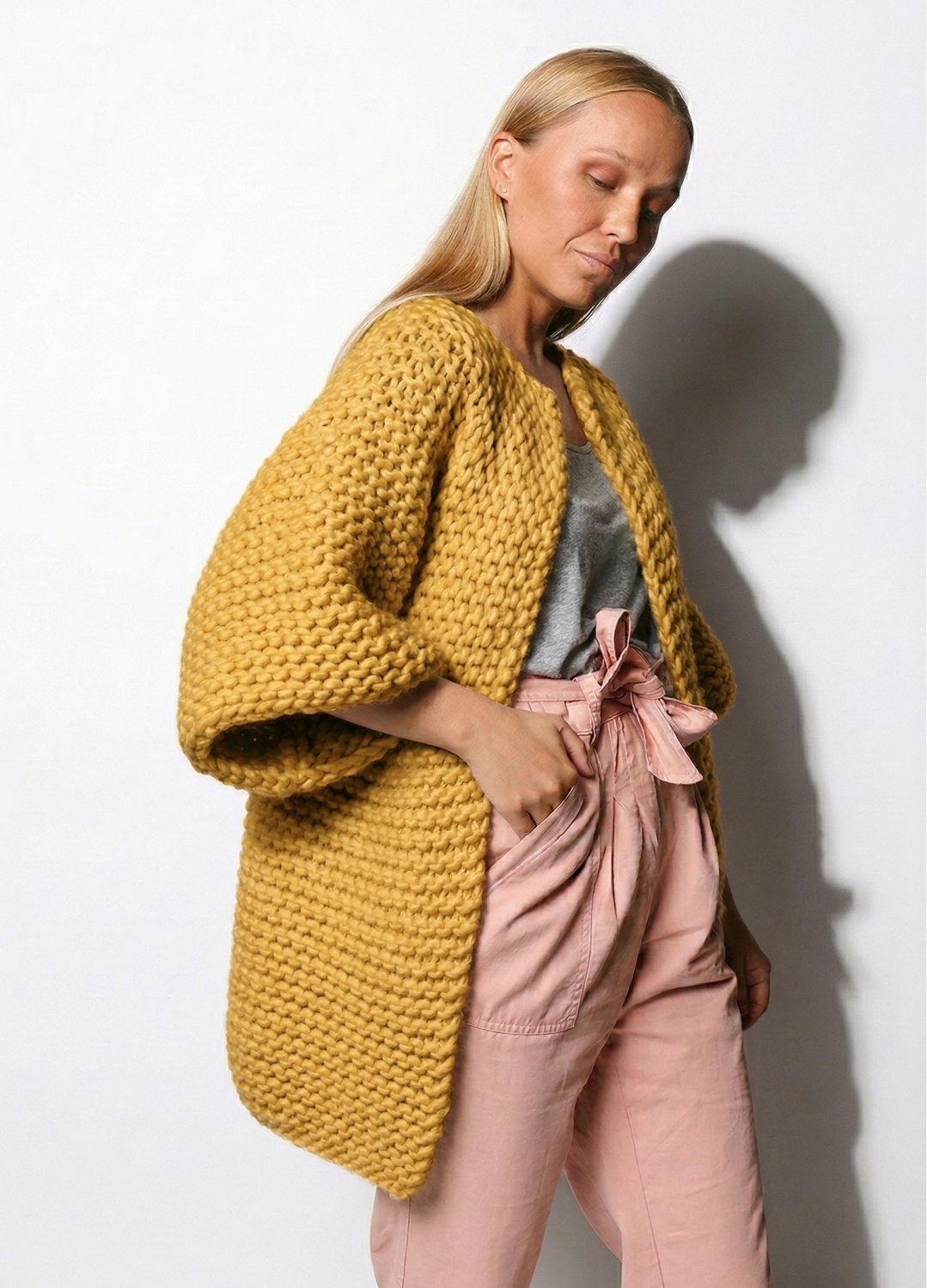 Melvoin Cardigan Kit - Yummy Yarn Version
