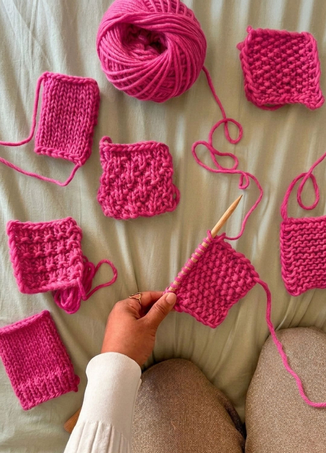 Snood - Beginner Sampler Kit - Learn The Basics Knitting Kit