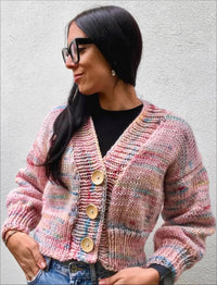 Tupelo Cardigan Kit - Yummy Yarn Fine Version