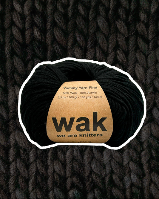 Yummy Yarn Fine Black